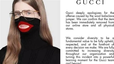 that gucci sweater blackface|Gucci apologizes after social media users say sweater resembles .